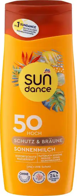 dm drogerie Sundance sundance sonnenmilch schutz+bräune lsf50 Angebot