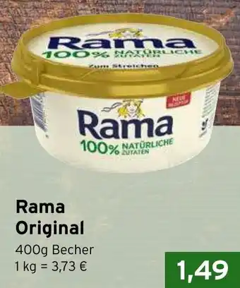 CAP Markt Rama Original 400g Becher Angebot