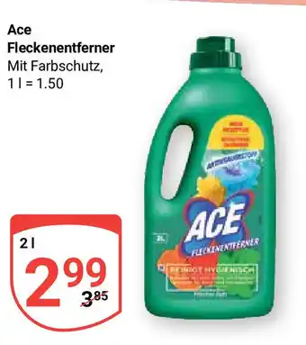 Globus Ace Fleckenentferner je 2 L Angebot