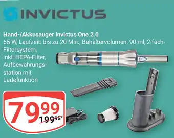 Globus INVICTUS Hand-/Akkusauger Invictus One 2.0 Angebot