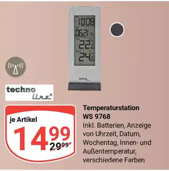 Globus techno Temperaturstation WS 9768 Angebot