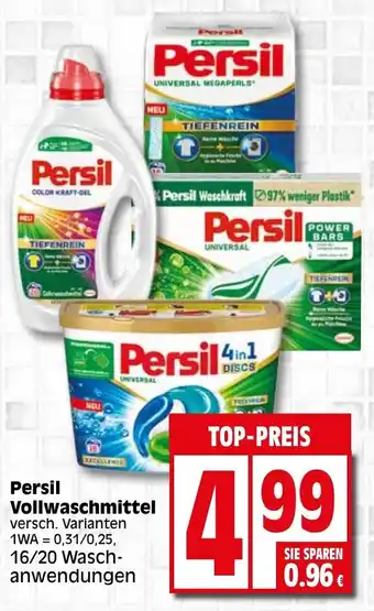 Elli Markt Persil Vollwaschmittel 16/20 Waschanwendungen Angebot