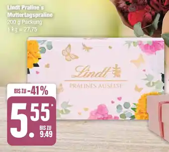 Edeka Lindt Praline's Muttertagspraline 200 g Packung Angebot