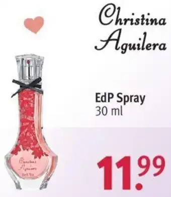 Rossmann Christina Aguilera EdP Spray 30 ml Angebot