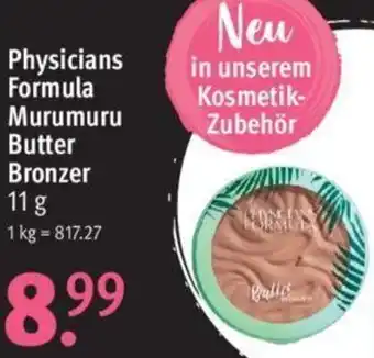 Rossmann Physicians Formula Murumuru Butter Bronzer 11 g Angebot