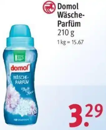 Rossmann Domol Wäsche Parfüm 210 g Angebot