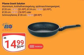 Globus ELO Pfanne Granit Solution Angebot
