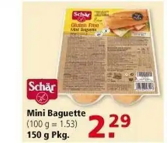 Multi Markt Schär Mini Baguette Angebot