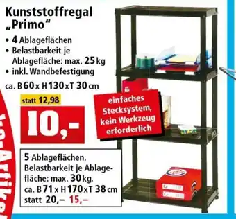 Thomas Philipps Kunststoffregal ,,Primo" Angebot