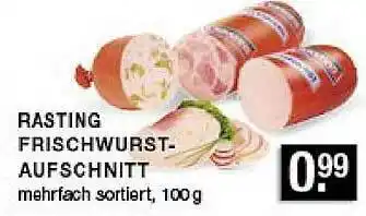 Edeka Zurheide Rasting Frischwurst-aufschnitt Angebot