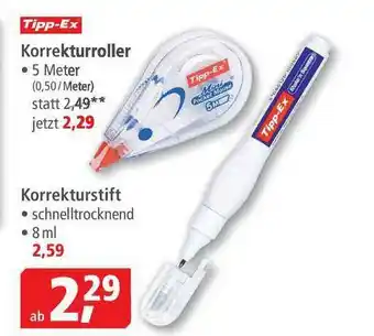 Pfennigpfeiffer Tipp Ex Korrekturroller, Kottekturstift Angebot