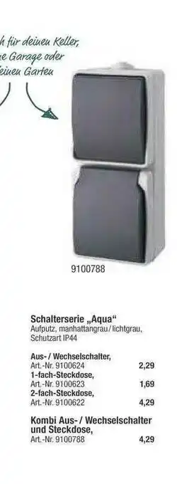 toom Baumarkt Schalterserie „aqua” Angebot