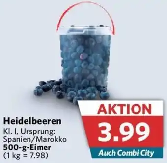 Combi Heidelbeeren 500-g-Eimer Angebot