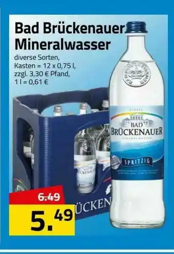 Logo Getränkemarkt Bad Brückenauer Mineralwasser Angebot