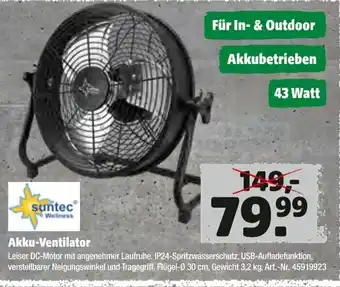 Hagebau Akku Ventilator Angebot