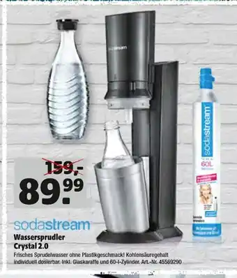 Hagebau Sodastream Wassersprudler Crystal 2.0 Angebot