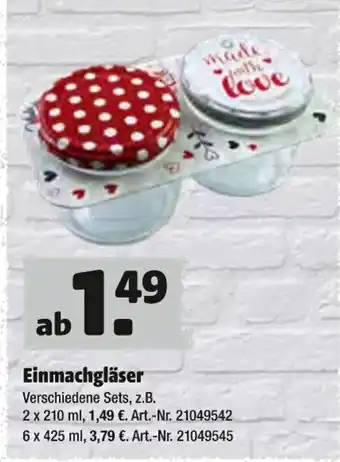 Hagebau Einmachgläser Angebot