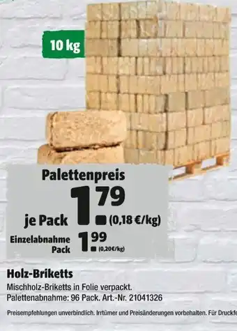 Hagebau Holz Briketts Angebot