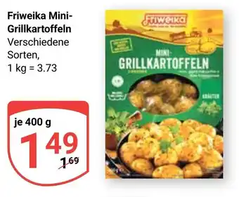 Globus Friweika Mini-Grillkartoffeln je 400 g Angebot