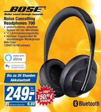 HEM Expert Bose Noise Cancelling Headphones 700 Angebot