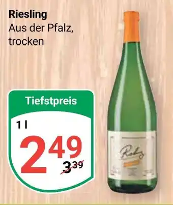 Globus Riesling 1 L Angebot