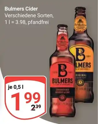 Globus Bulmers Cider je 500 ml Angebot