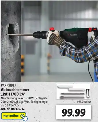 Lidl Parkside Abbruchhammer PAH 1700 C4 Angebot