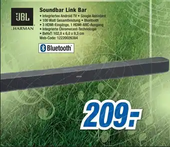 Expert JBL Soundbar Link Bar Angebot