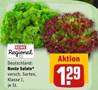 REWE REWE Regional Bunte Salate* Angebot