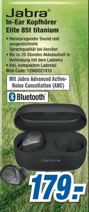 Expert Jabra In Ear Kopfhörer Elite Active 85t titanium Angebot