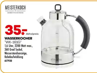 Möbel Kraft Meisterkoch Wasserkocher WK-161G Angebot