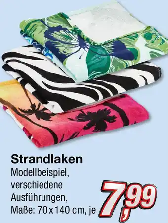 KiK Strandlaken Angebot