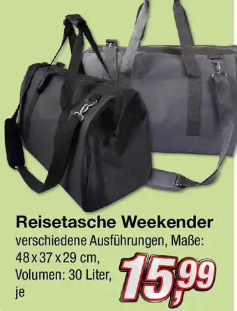 KiK Reisetasche Weekender Angebot