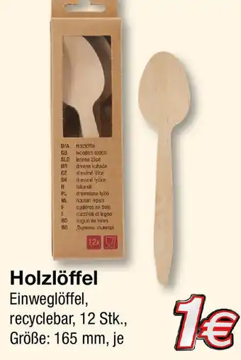 KiK Holzlöffel Angebot