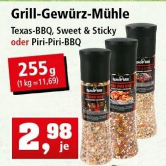 Thomas Philipps Grill Gewürz Mühle Angebot