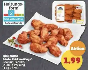 PENNY MÜHLENHOF Frische Chicken-Wings 500-g-Packung Angebot