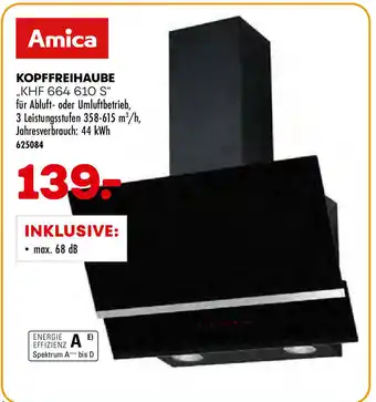 Möbel Kraft Amica Kopffreihaube Angebot