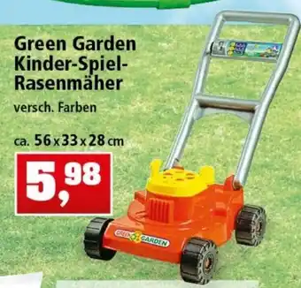 Thomas Philipps Green Garden Kinder Spiel Rasenmäher Angebot