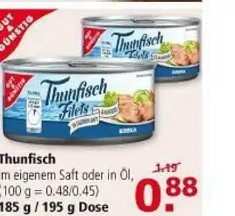 Multi Markt Thunfisch Angebot