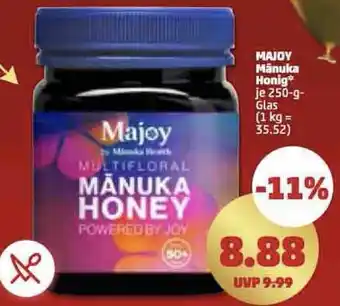 PENNY MAJOY Manuka Honig 250-g-Glas Angebot