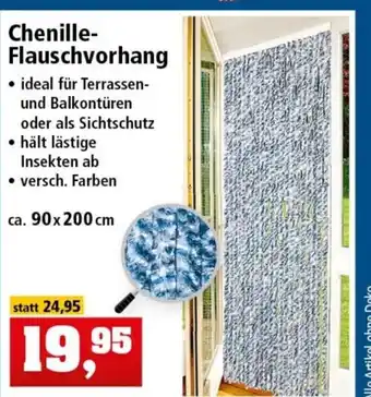 Thomas Philipps Chenille Flauschvorhang Angebot