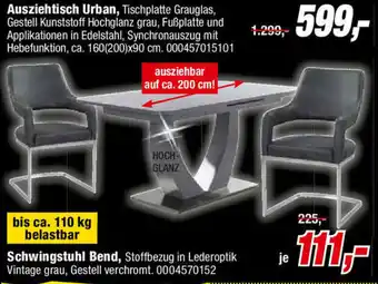 Opti Wohnwelt Ausziehtisch Urban Angebot