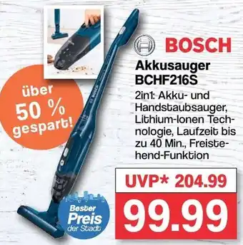 Famila Nord West BOSCH Akkusauger BCHF216S Angebot