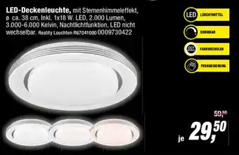 Opti Wohnwelt LED Deckenleuchte Angebot