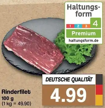 Famila Nord West Rinderfilet 100 g Angebot