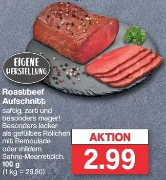 Famila Nord West Roastbeef Aufschnitt 100 g Angebot