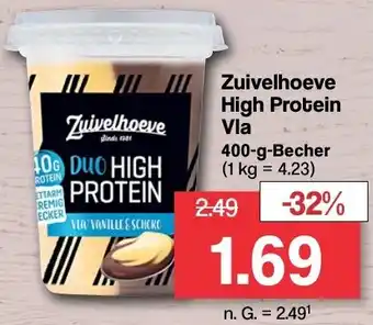 Famila Nord West Zuivelhoeve High Protein Vla 400-g-Becher Angebot