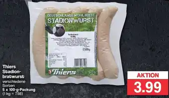 Famila Nord West Thiers Stadionbratwurst 5 x 100-g-Packung Angebot