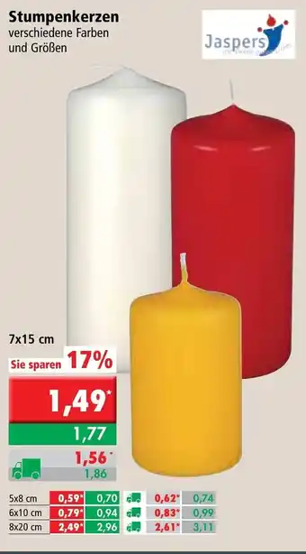 L. STROETMANN GROSSMARKT Stumpenkerzen Angebot