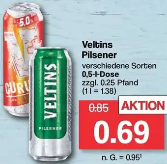 Famila Nord West Veltins Pilsener 0,5 L Dose Angebot